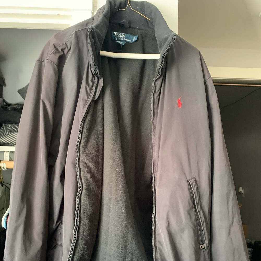 Polo Ralph Lauren Jacket Navy Blue Men Size Large